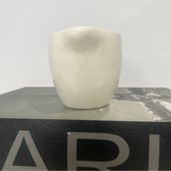 RAE DUNN MAGENTA | HTF White Chirp Creamer - Picture 4 of 8